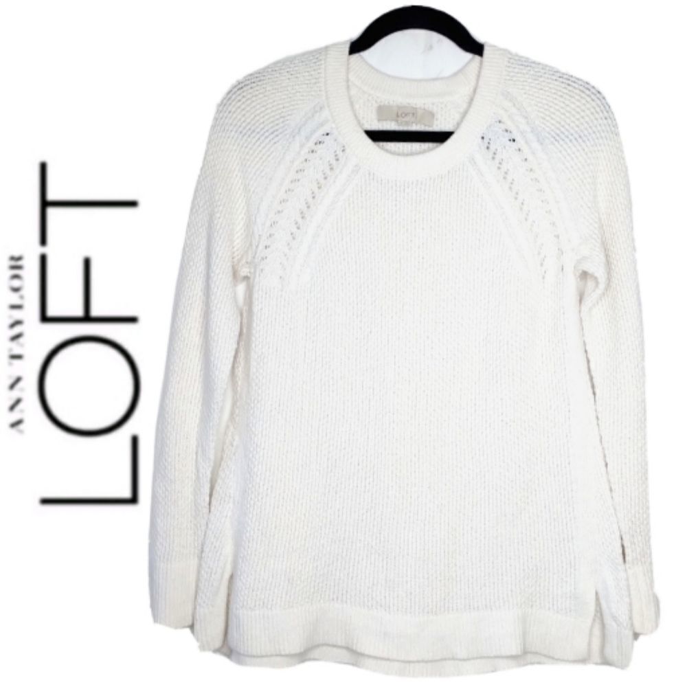 ANN TAYLOR LOFT KNIT SWEATER
